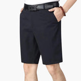 Herren Sommer Shorts mit Reißverschluss und Seitentaschen – Schwarz