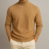 CARRINGTON CASHMERE STEHKRAGEN – Braun