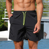 Jay | Schnell trocknende Schwimmshorts – Schwarz