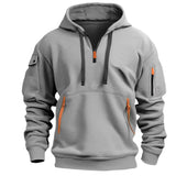 Maximum - herren-hoodie mit ultimativem komfort und stil – Hellgrau