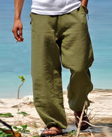 Theo - Hose Herren - für sonnige Outdoor-Spaziergänge – Grün