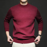 Ryan - Feinmaschiges Poloshirt für Männer – Bordeaux