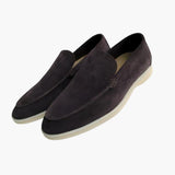 Wildleder Loafers für Herren – Dunkelgrau