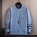 Niko - Eleganter Winterpullover für Männer – Blau
