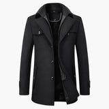 Business Winterjacke für Herren – Schwarz