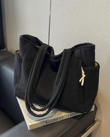 TILDA | GERÄUMIGE DAMEN-TRAGETASCHE – Schwarz