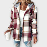 Sara - Gemütliche Jacke – Rot