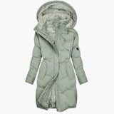 Gefütterte Jacke für Damen – Grün