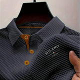 Raymond | Herren Italia Polo – Klassisches Polo Shirt Herren – Grau