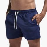 Schnelltrocknende Badehose - für Herren mit sportlichem Look – Marineblau