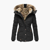 Strukturierte Jacke für Damen – Schwarz