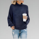Amy | Klassischer Pullover – Babyblau