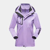 Kato - wasserdichte jacke für damen – Lila
