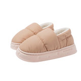 Hausschuhe Winter Unisex Gefüttert | Warm & Rutschfest – Pfirsich