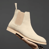Herren Stiefel | Elastische Seitenteile mit kompakter Schaftform – Beige