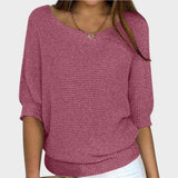 Liraya – Lockeres Stricktop – Rosa