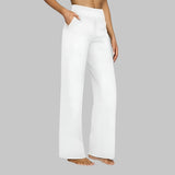 Klara | Bequeme Stretchhose – Weiß