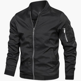 Bomberjacke für Herren - Modern, Leicht & Komfortabel – Schwarz