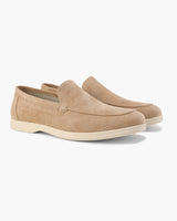 Joseph | Eleganter Schlüpfen Herren-Sommer-Loafer aus Wildleder – Khaki