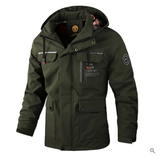 Herren Winterjacke | Kapuzenjacke Mit Taschen – Grün