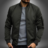 Joel – Die Leichte Übergangsjacke für Stilbewusste Männer – Grün