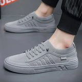 Leichte Freizeit-sneaker für herren – Grau
