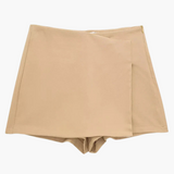 Vibrante Skort für Frauen - Bequem und Elegant für den Sommer – Beige