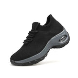 Comfysteps pro – die besten orthopädischen schuhe für damen – Schwarz (graue Sohle)