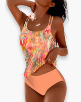 Damen Elegante Bademode | Komfortabel Bikini und Badeanzug – Orange