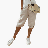 Bequeme Damen Kurzhosen - vielseitig und stylisch für jeden Anlass – Beige