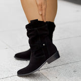 Carissa - Elegante Damenstiefel mit weichem Futter – Schwarz