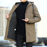 Severin | Wasserdichte Winterjacke für Männer – Khaki