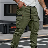 Aldric - Performance-Stretch-Cargo-Jogginghose – Grün