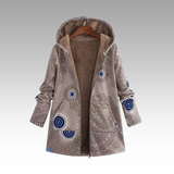 Cozeva™ - Warme und Weiche Kapuzenjacke – Khaki