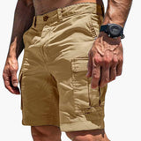 Cargo Shorts für Herren – Outdoor, Freizeit & Mehrtaschen Stil – Beige
