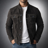 Neryxen - Softtouch-Hemdjacke – Schwarz