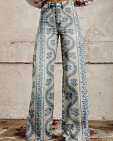 Flora | Boho Vibes Weite-Bein-Hose – 6