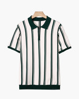George | Kontrastkragen Weiter Kragen Poloshirt – Grün