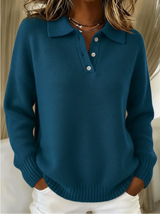 Hayden Nova™ | Weicher Strick-Polo – Blau