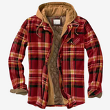 Emanuel™ - Klassische Karierte Premiumjacke – Rot