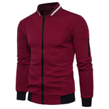 Pullover Herren Mit Reißverschluss | Modernes Cardigan Design – Rot