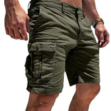 THARNULF | STILVOLLE HERREN-CARGO-SHORTS – Armeegrün