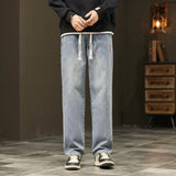 Marius | Lockere Straight-Jeans für Herren – Hellblau