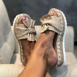 Solegenius - Orthopädische Sandalen mit Schleifendetail – Khaki
