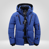 Herren Jacke | Geschlossene Form wasser- und winddicht isoliert – Blau