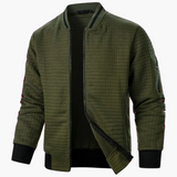 Wärmende Jacke für Herren - stylisch, bequem und modern – Armeegrün