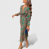 Grace | Elegantes Kleid mit Stil – Grün