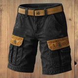Rocha – Stilvolle Fracht Shorts – Schwarz