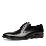 Bulent – Prämie Lederschuhe – Schwarz