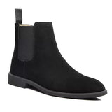 Herren Schuhe | Schlupfform und elastische Einsätze – Schwarz 2
